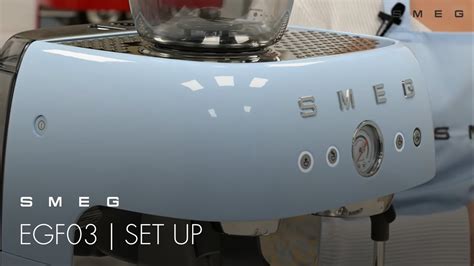 Smeg Espresso Machine Set Up