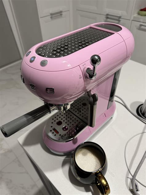 Smeg Espresso Machine Steam Light Flashing Orange