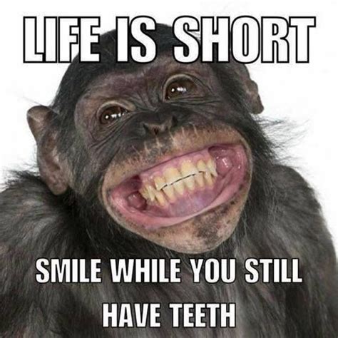 smile while you still have teeth