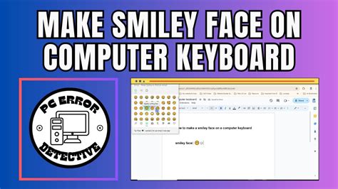 Smiley Face Using Keyboard