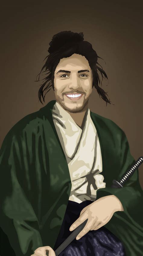 smiling samurai student
