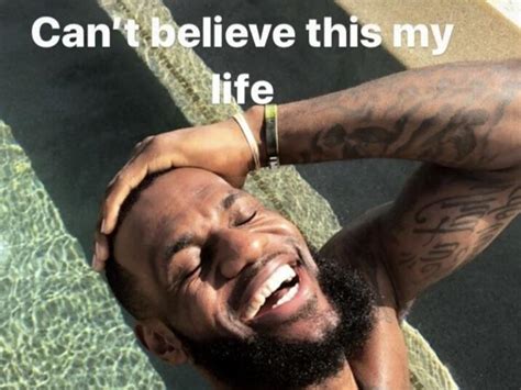 Smiling Through It All Lebron