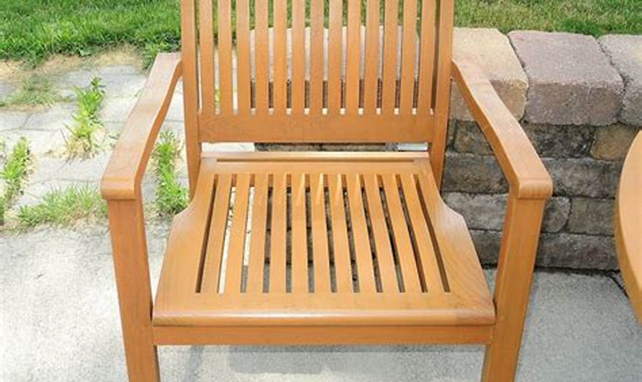 smith and hawken teak outdoor furniture chaise