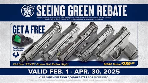 Smith & Wesson Rebates
