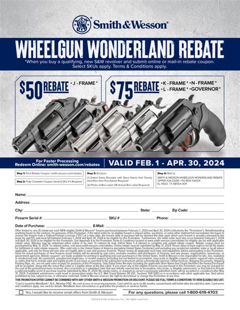 Great Deals on Smith & Wesson Guns — Rebate Ends 4/2/2023 « Daily Bulletin