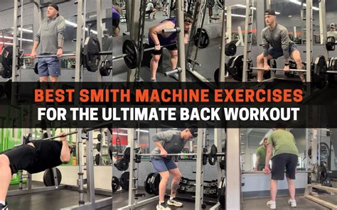 smith machine back workout