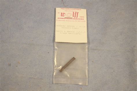 Smith Wesson Mainspring Kit Wolff K L N Frame New EBay