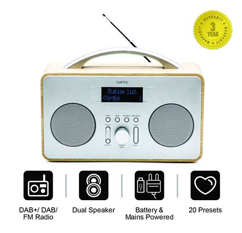 Smith-Style Dab Radio Instructions