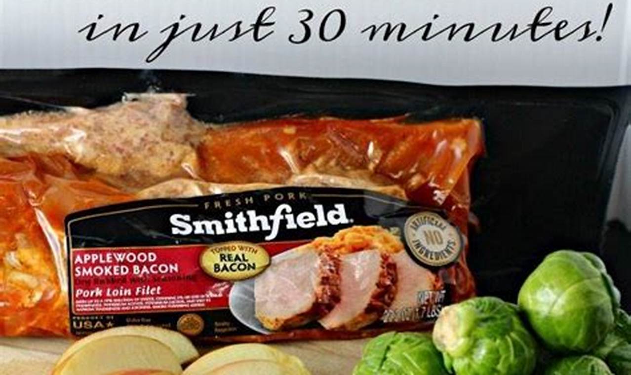 smithfield applewood smoked bacon pork loin slow cooker recipes