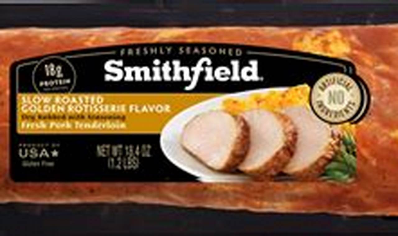 smithfield pork loin filet recipe