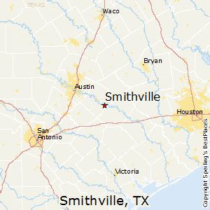 Smithville Tx Map