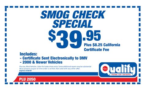 Smog Check Coupon: Get The Best Deals In 2023