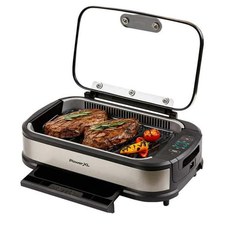 GraniteStone Indoor Nonstick Electric SmokeLess Grill with Cooltouch