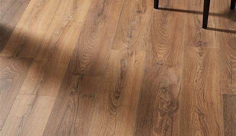 GoodHome Swanley Natural Smoked oak effect Laminate flooring, 1.29m²