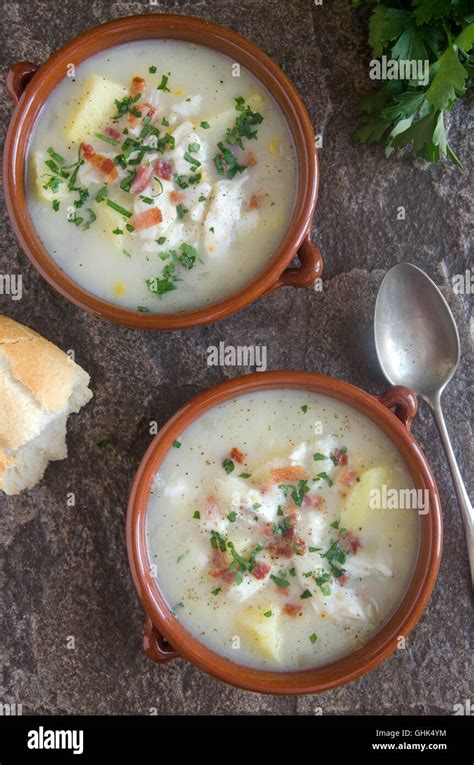 Smoked Haddock And Bacon Chowder