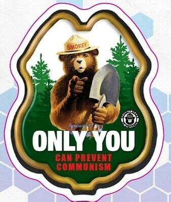 Smokey The Bear Sticker About Communism Simple Wikipedia
