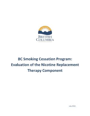 Smoking Cessation Program Evaluation