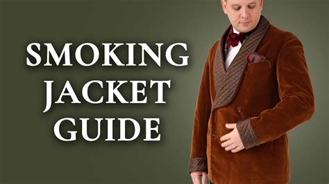 Smoking Jacket Use