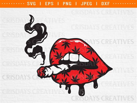 Smoking Lips Paper