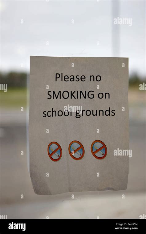 Smoking School Grounds