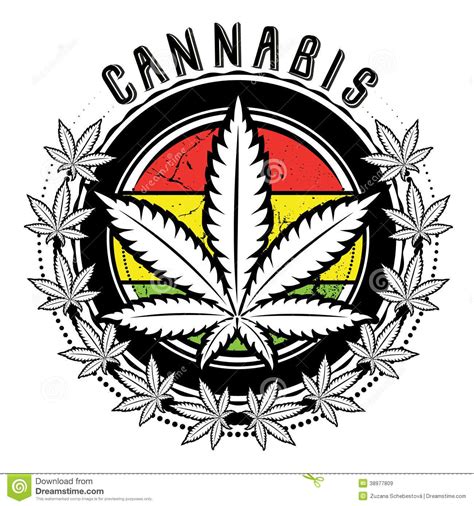 smoking weed logo