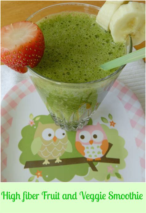 Smoothies High In Fiber