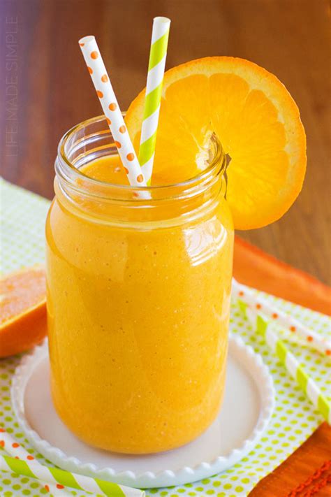 Smoothies Using Orange Juice