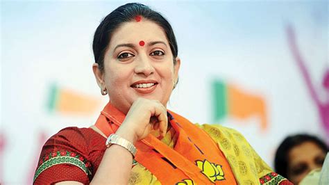 smriti irani union minister