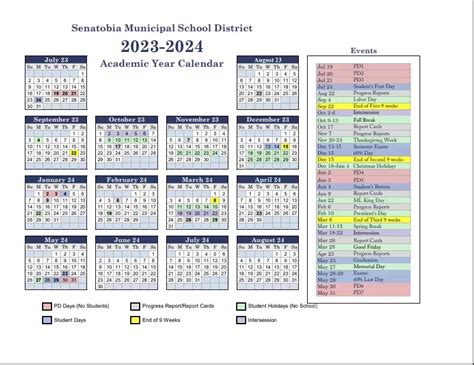 Smsd Calendar 2024