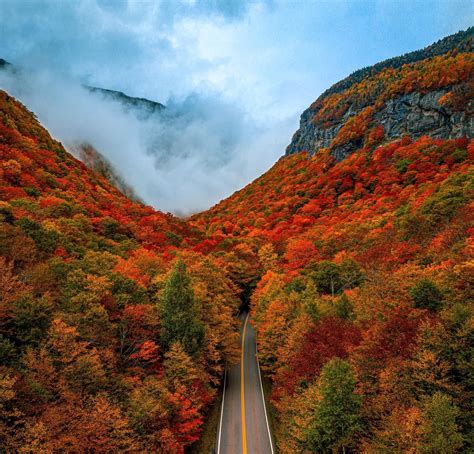 Fall Foliage At Smugglers Notch Photograph by Dan Sproul