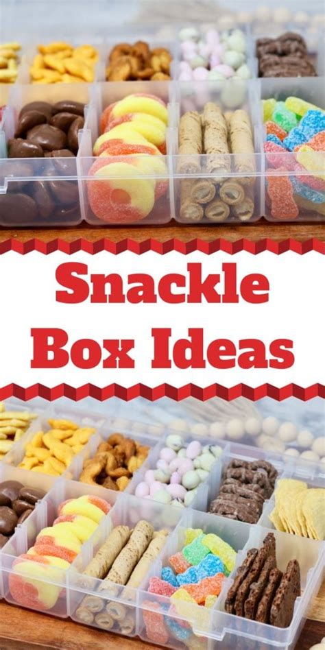 Snack Box Diy