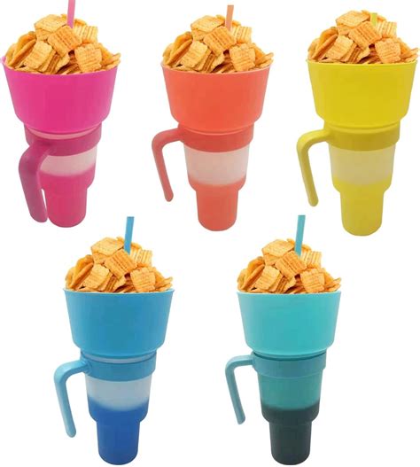Snack Drink Cup Combo