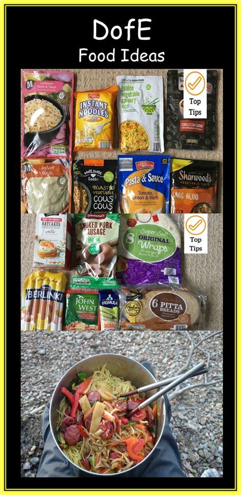 Snack Ideas For Dofe