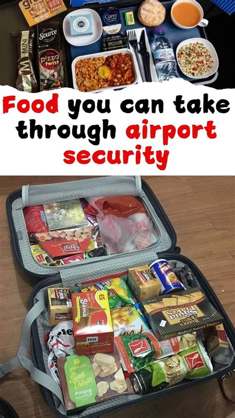 Snacks Through Airport Security