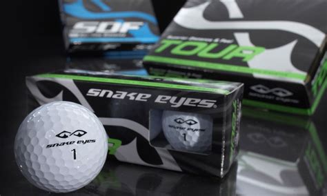 snake eyes golf ball compression