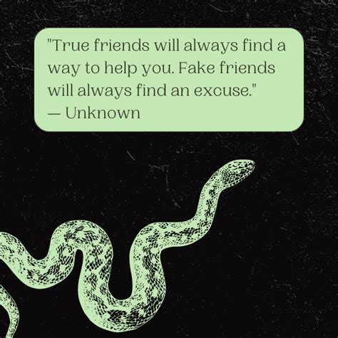Snake Friend Quotes Image