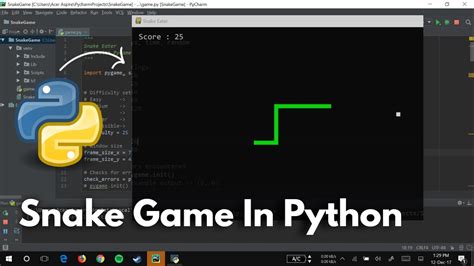 snake game code in python