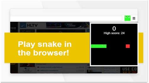 snake game google chrome extension