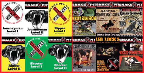snake pit catch wrestling dvd