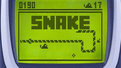 snake video game genre nokia