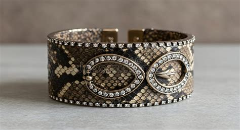 Snakeskin Cuff Bracelet