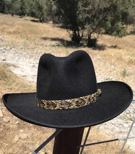 snakeskin hat bands for men