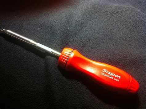 snap on tools ratcheting screwdriver