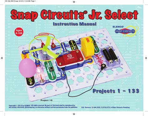 Snap Circuits Jr Manual