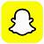 snapchat app icon black