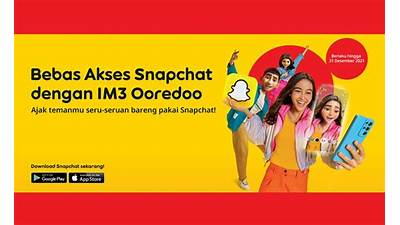 Snapchat Indosat Ads