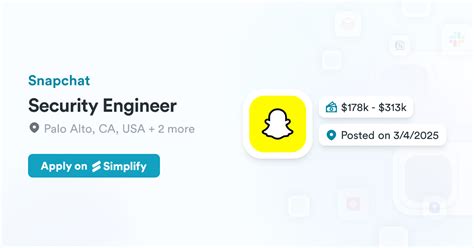 Snapchat Security Jobs