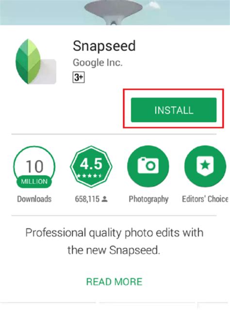 Snapseed Computer App Download