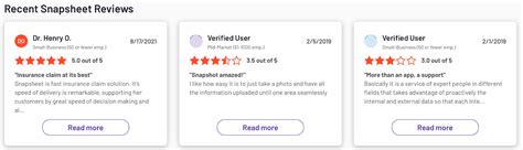 Snapsheet Estimator Reviews