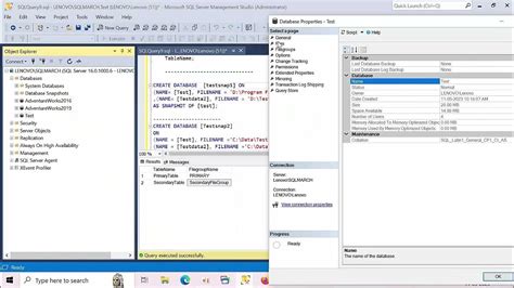 Snapshot Mode Sql Server